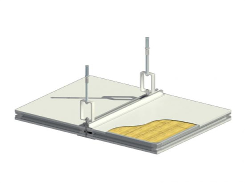 I- решетка стальной потолок с сендвичевыми панелями систем для чистой комнаты