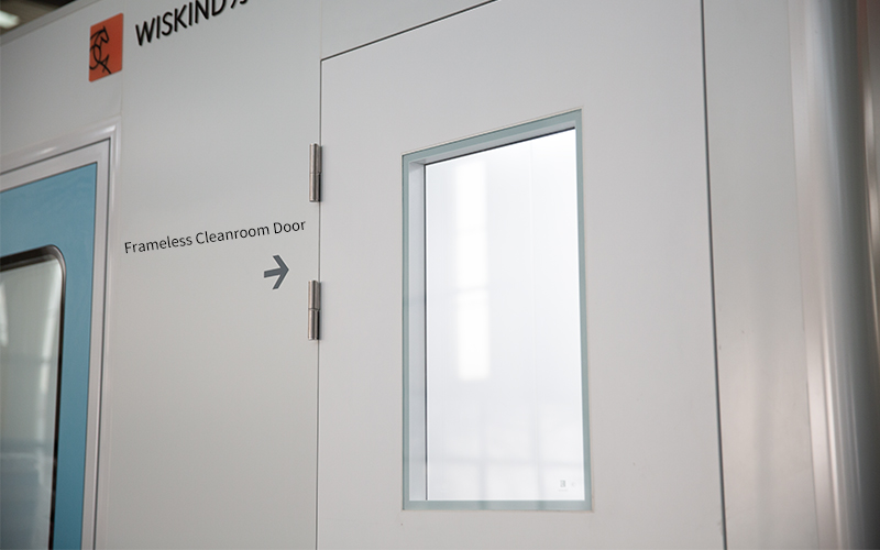 Мудрые настраиваемые и бесцветные герметичные двери чистых комнат для GMP требования с ISO9001