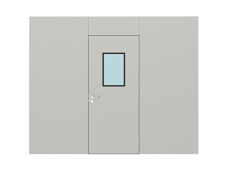 Цветная сталь настраиваемые бесцветные герметичные двери чистых комнат для GMP требования ISO9001