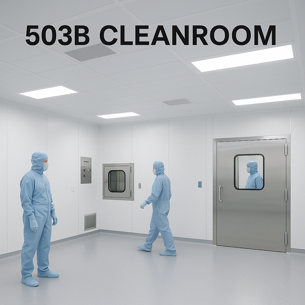 Основные требования к чистоте помещений для индустрии 503B