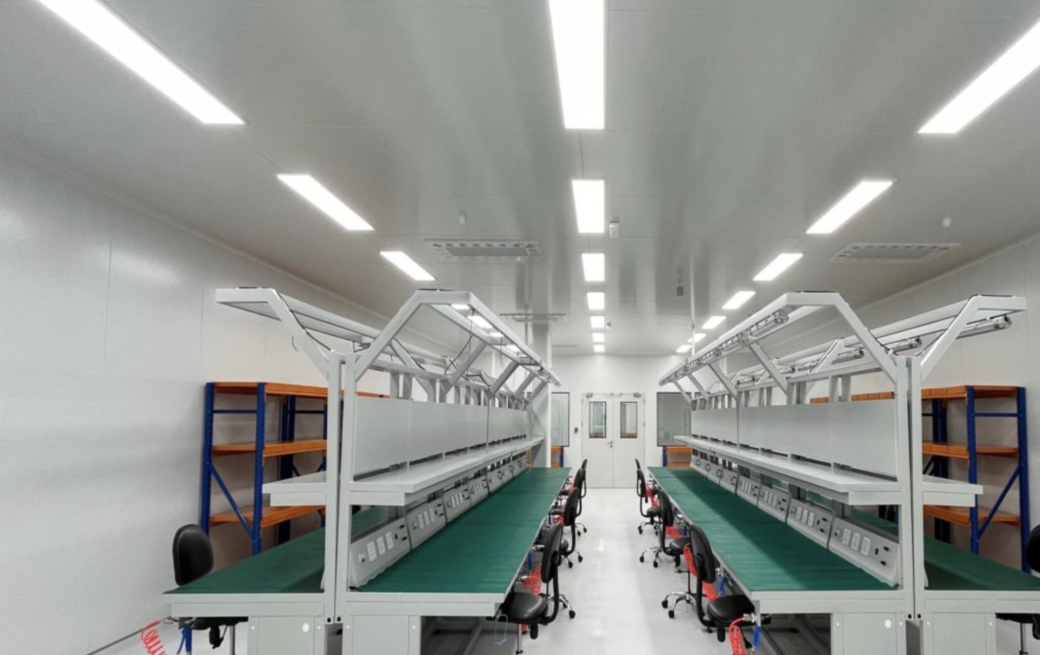 Wiskind Cleanroom поставляет новый проект по электронике Cleanroom в малайзии