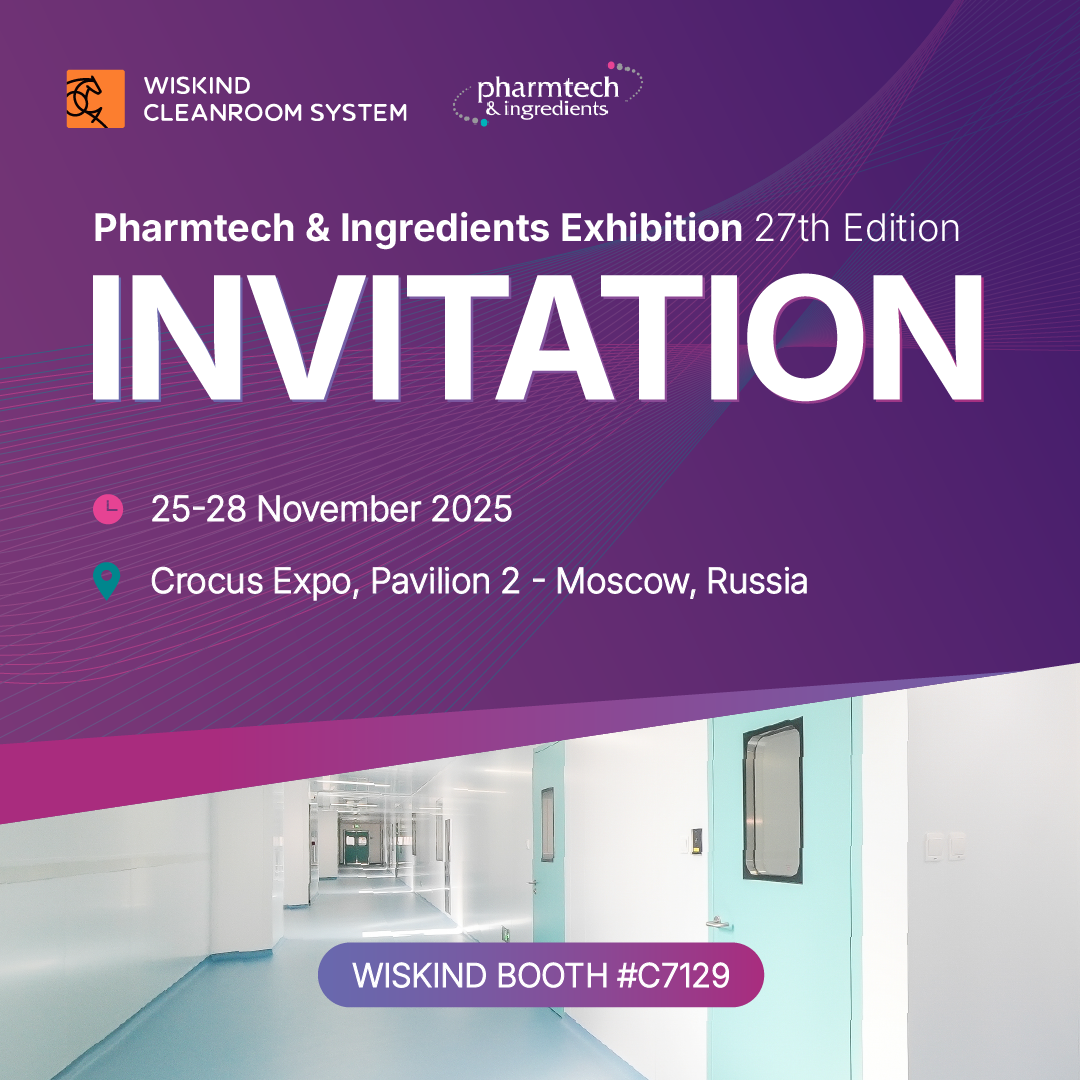 Откройте для себя инновации WISKIND на выставке Pharmtech & Ingredients 2025 в москве